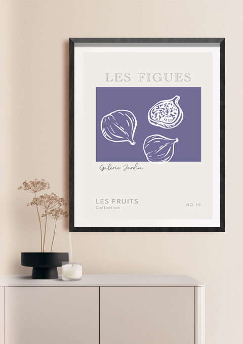 Fig Fruit Poster