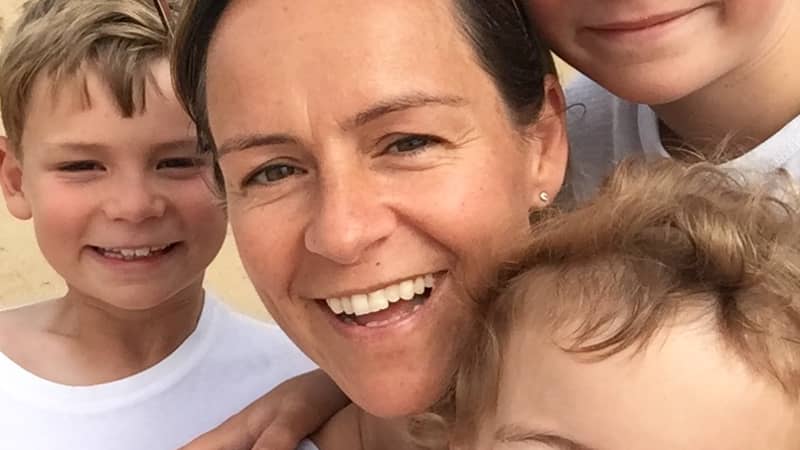 Rosie and her three children