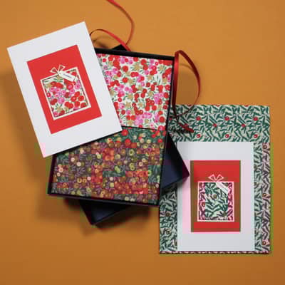 Festive Liberty Print Handkerchiefs
