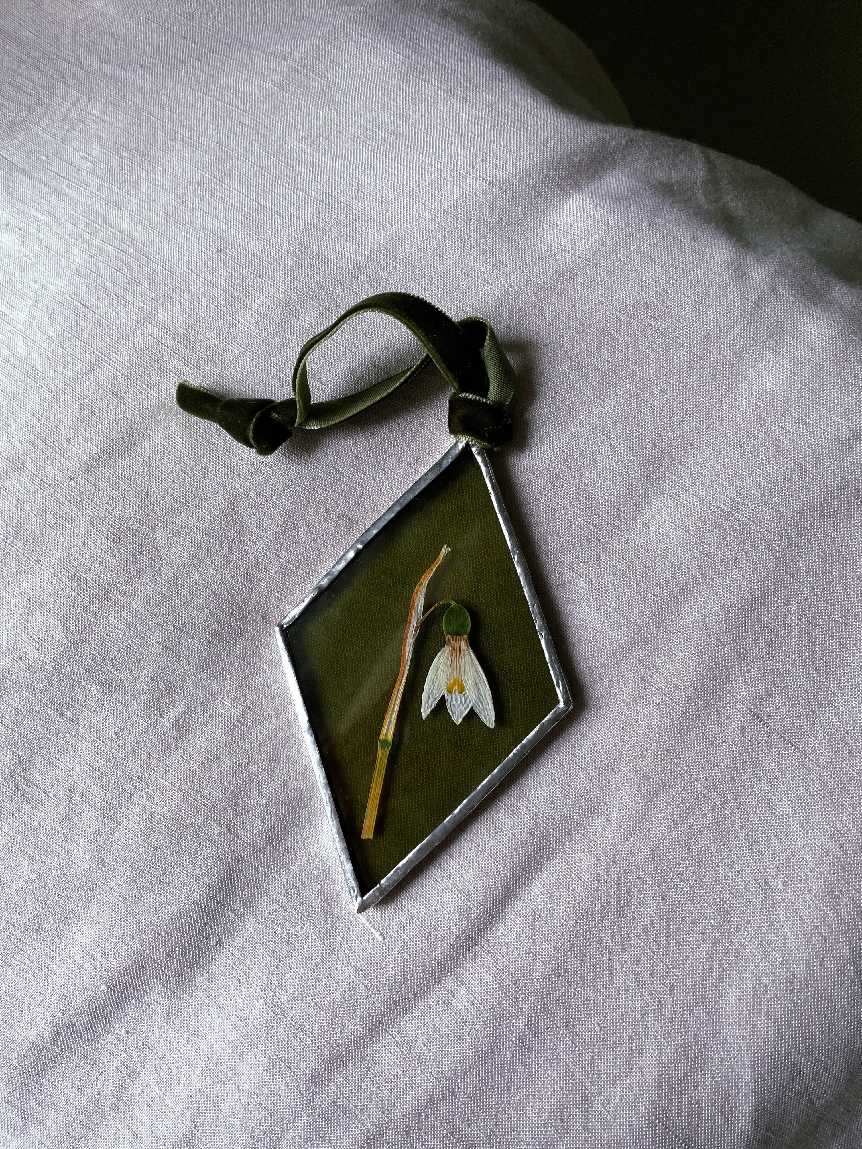 Stained Glass Mushroom Plant Stakes