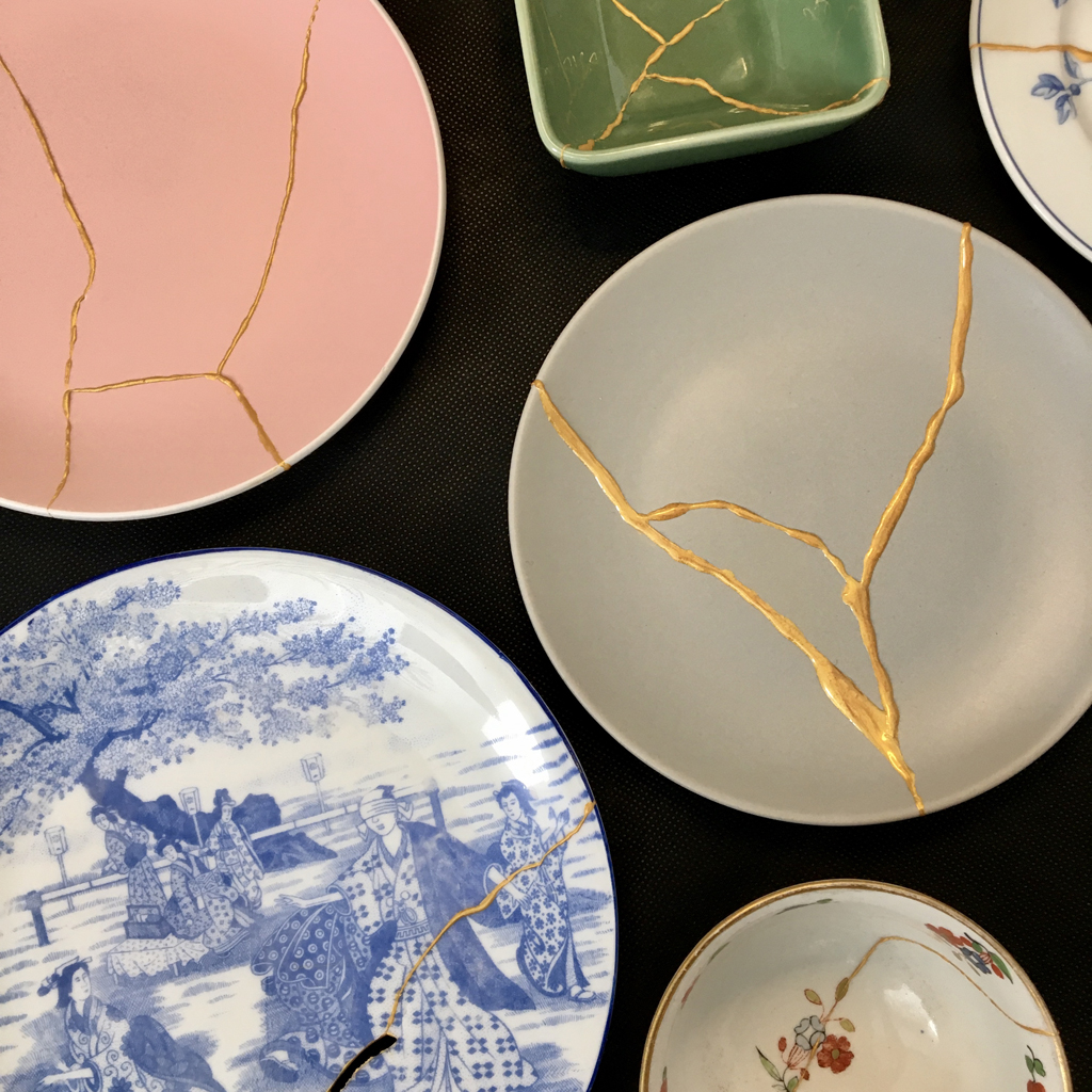 Kintsugi Plates