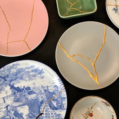Kintsugi Plates