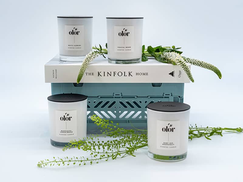 OLOR LUXUARY SCENTED CANDLE COLLECTION