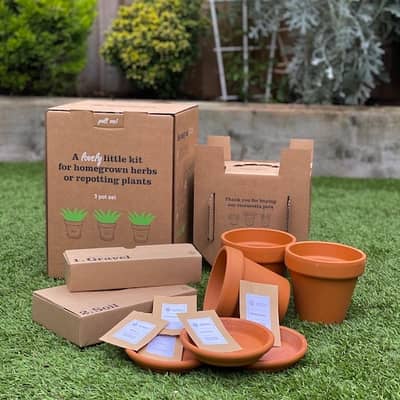 Our Terracotta Herbs Kit