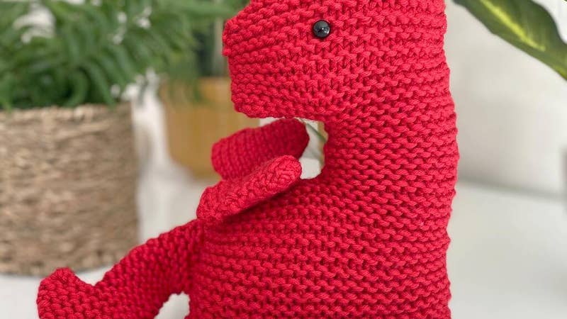Red Dragon Knitting Pattern