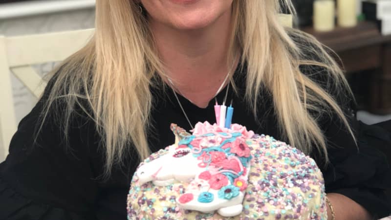 My daughters made my Birthday cake! Of course they used Sprinkles from our own collection