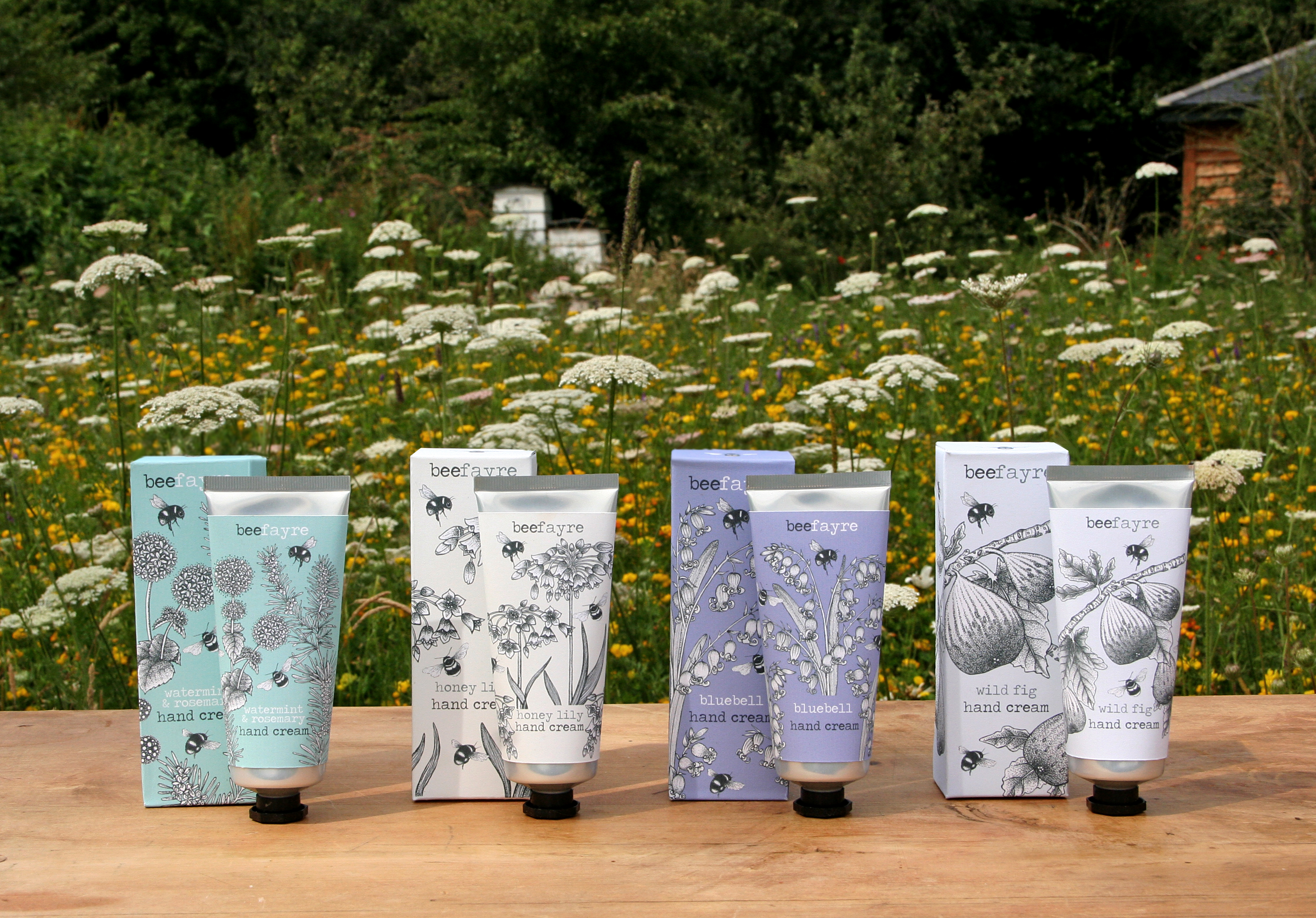 Beefayre HQ - meadow and hand creams