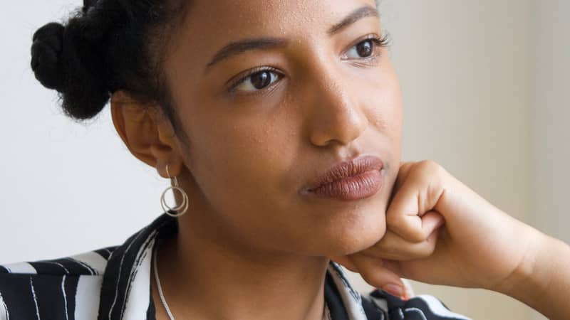 Silver name necklace