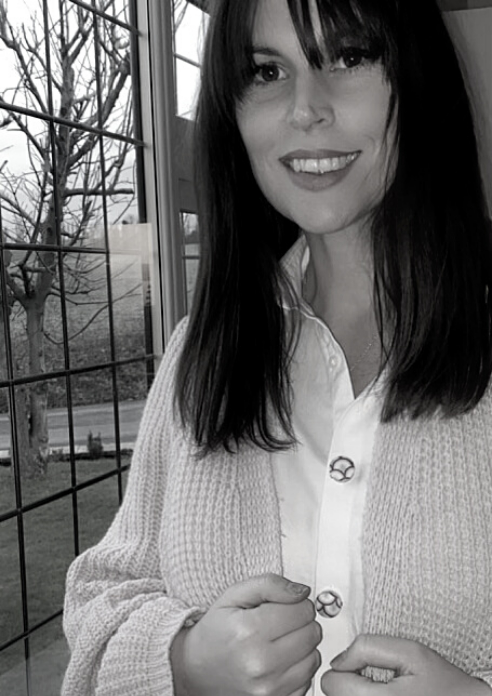 Kelly Harris founder of goodnight Irene, button cover specialist