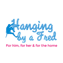 Hanging by a Fred logo