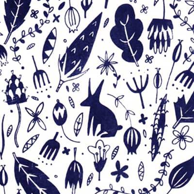 Steph Marshall Illustration Autumn HarePrint