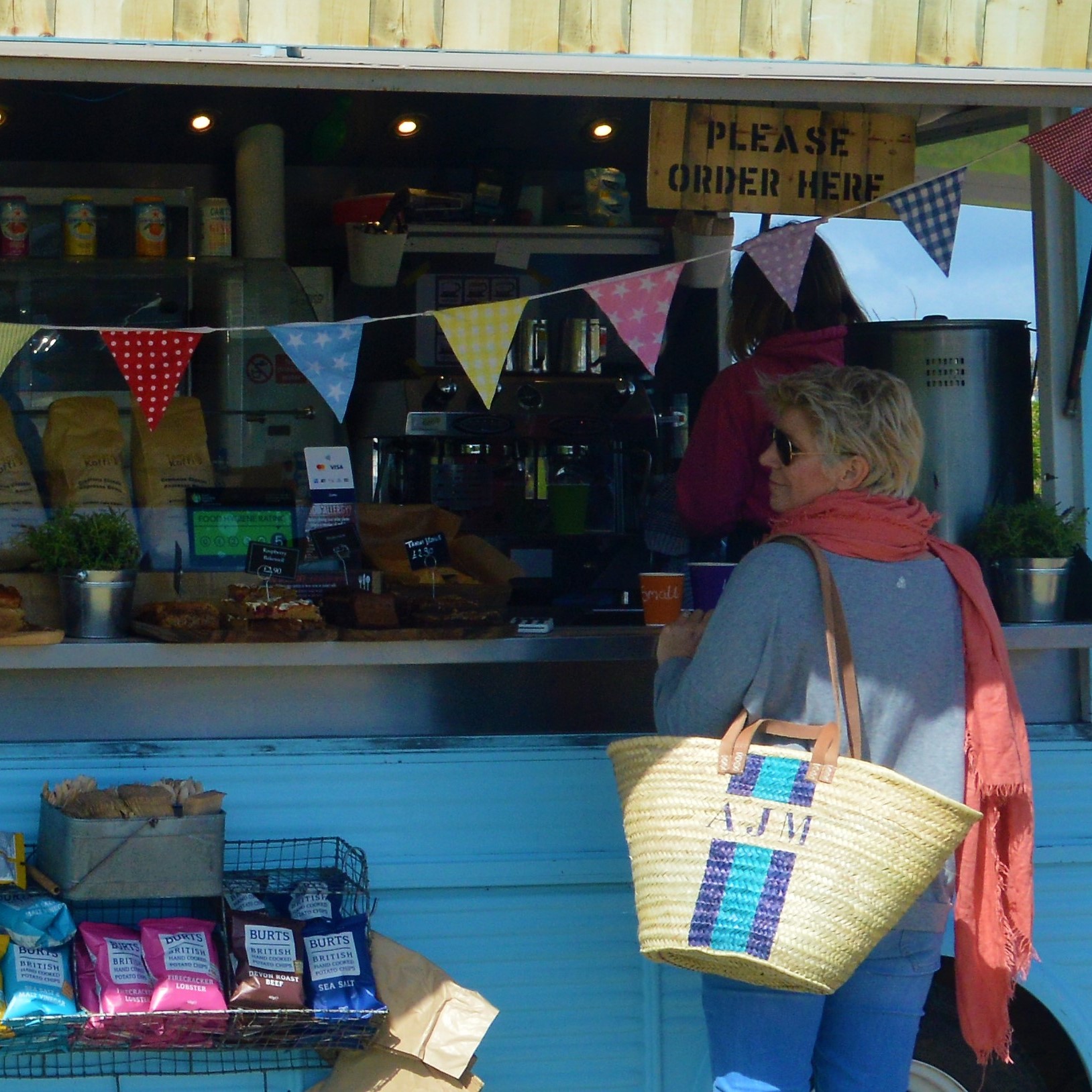 PERSONALISED BEACH BASKET