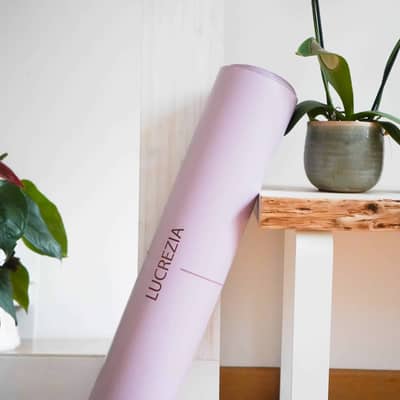The personalised yoga mat from Yogalinemats.com