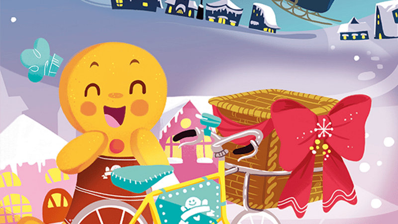 Storyime magazine cover kids magazine gingerbread man