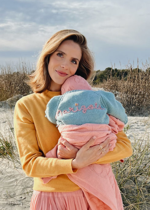 personalised name cardigan 