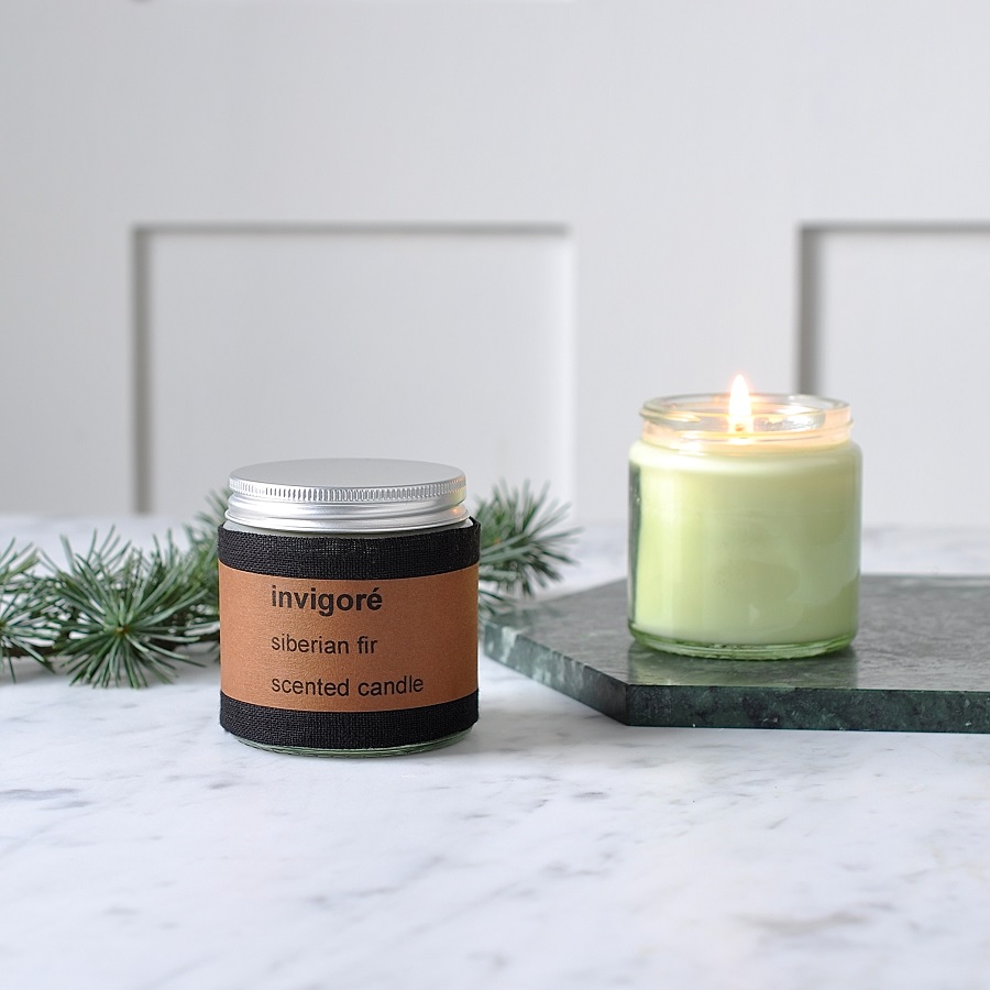 Invigoré Siberian Fir Scented Candle