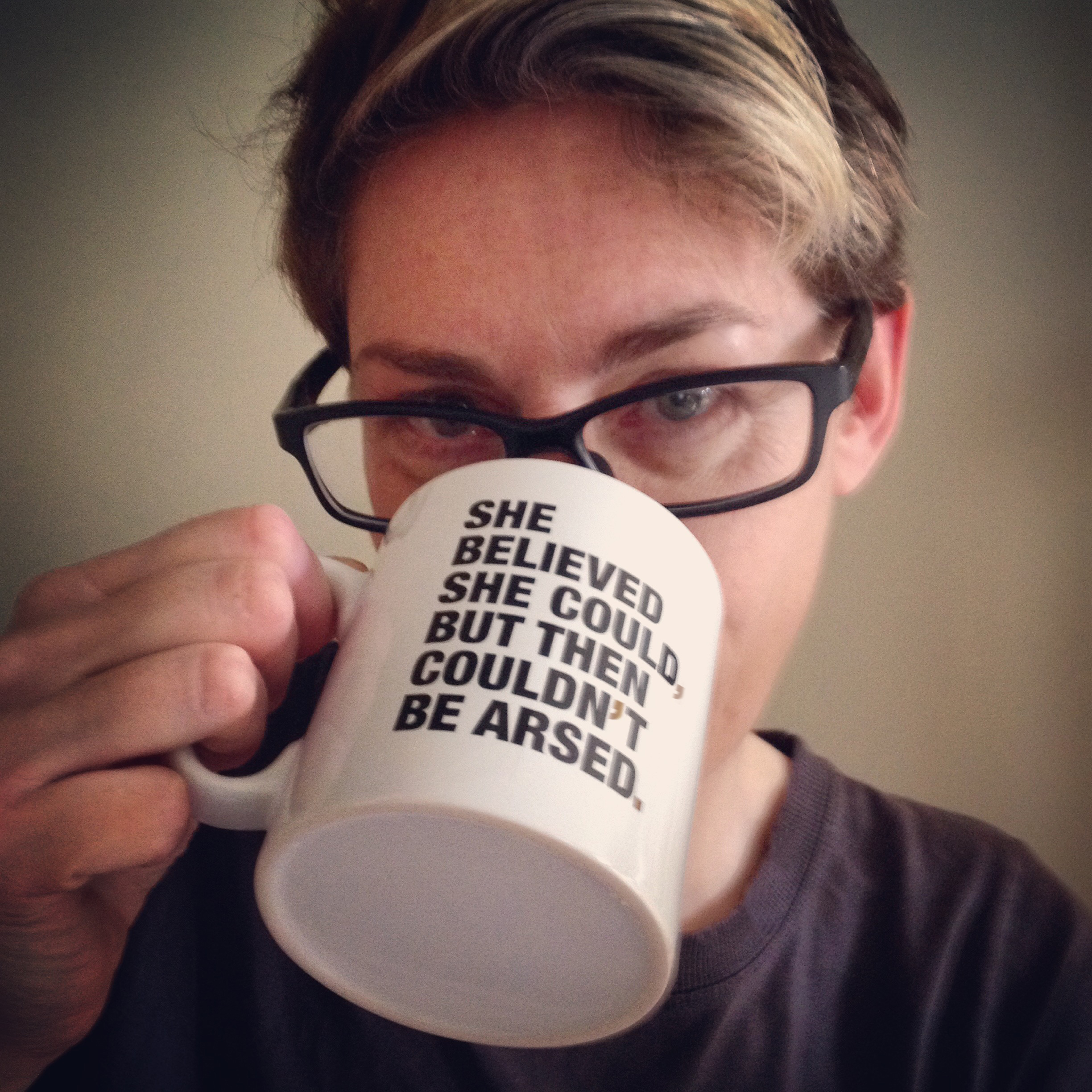 Funny motivational mug