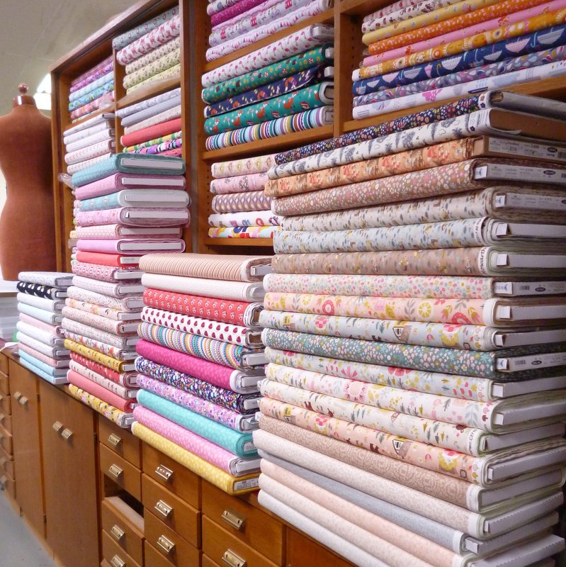 paper-and-string workshop - the fabric shelves