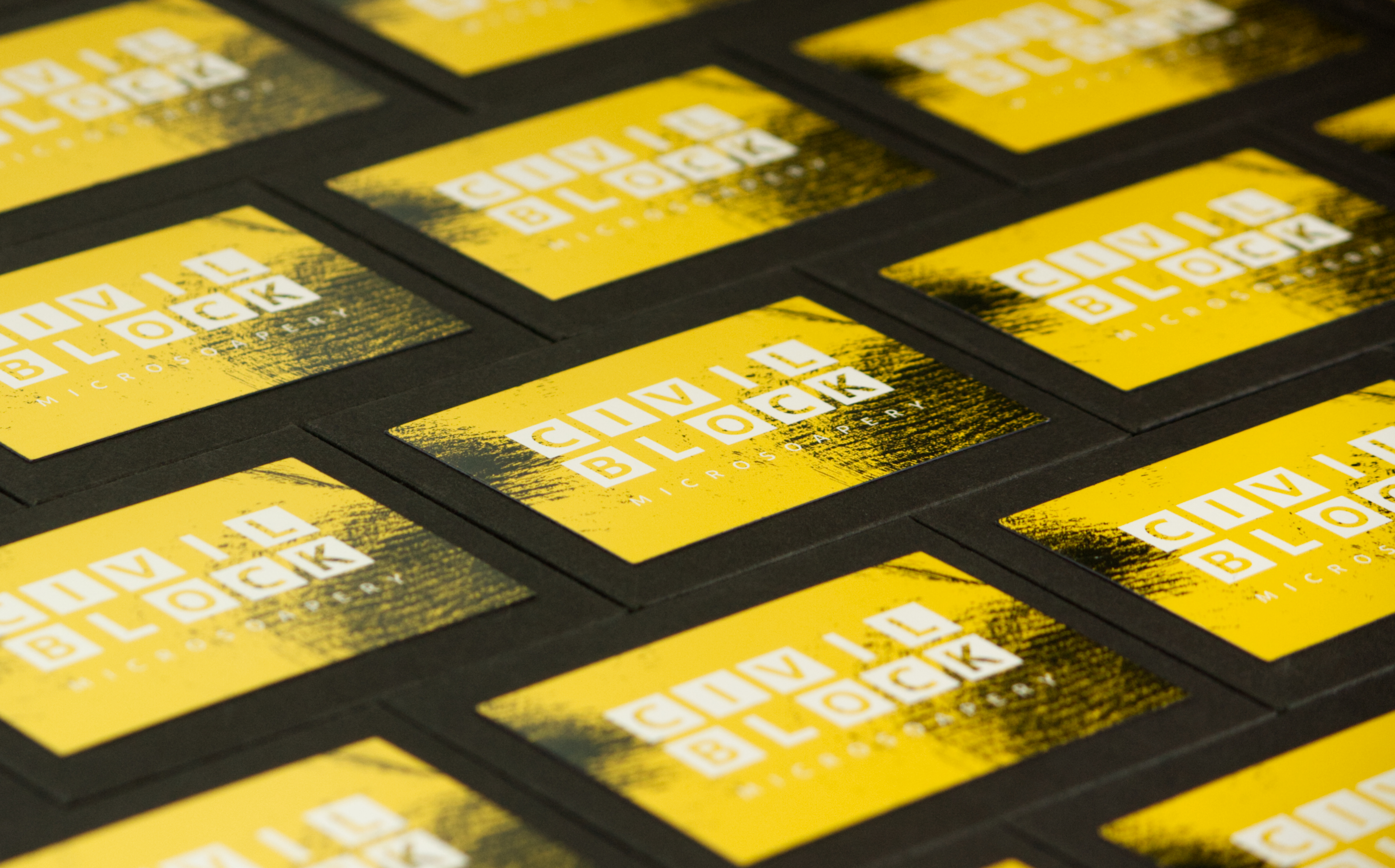 CIVIL BLOCK Presentation boxes on the Manfacturing Line - Made in Britain