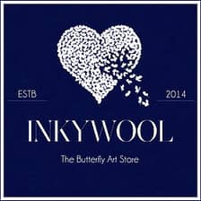 Inkywool Butterfly Art logo