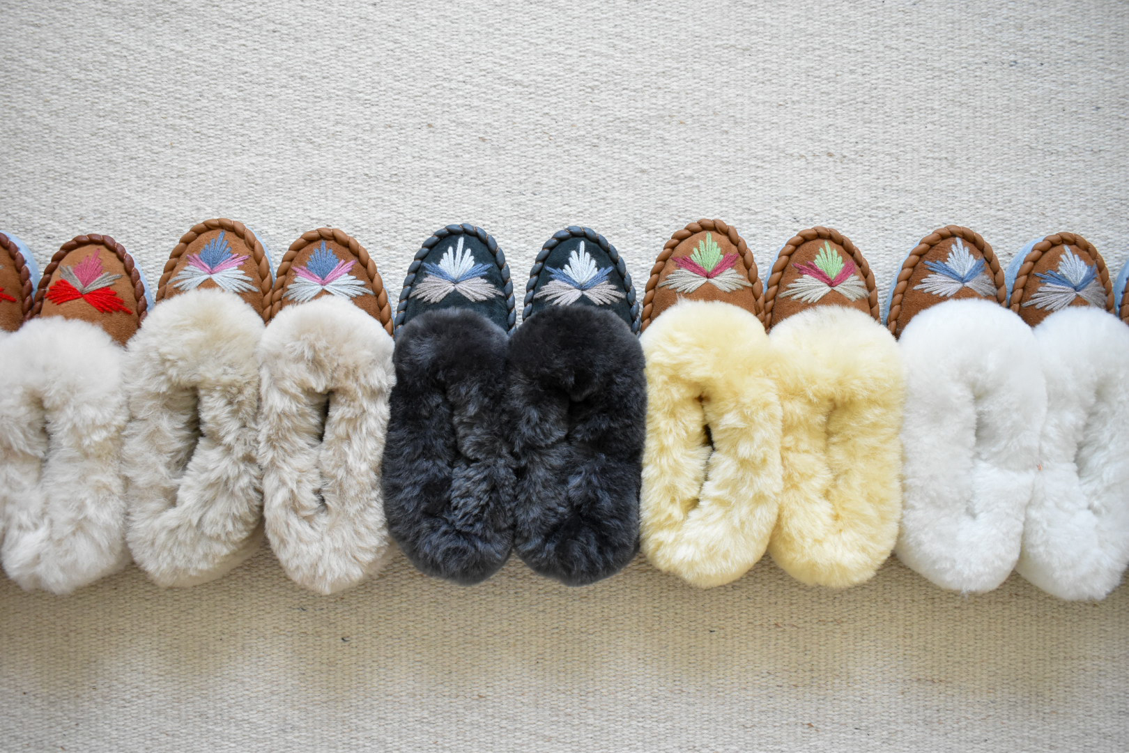 Handmade Sheepskin Slippers