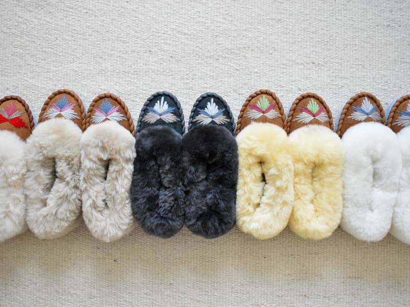 Handmade Sheepskin Slippers
