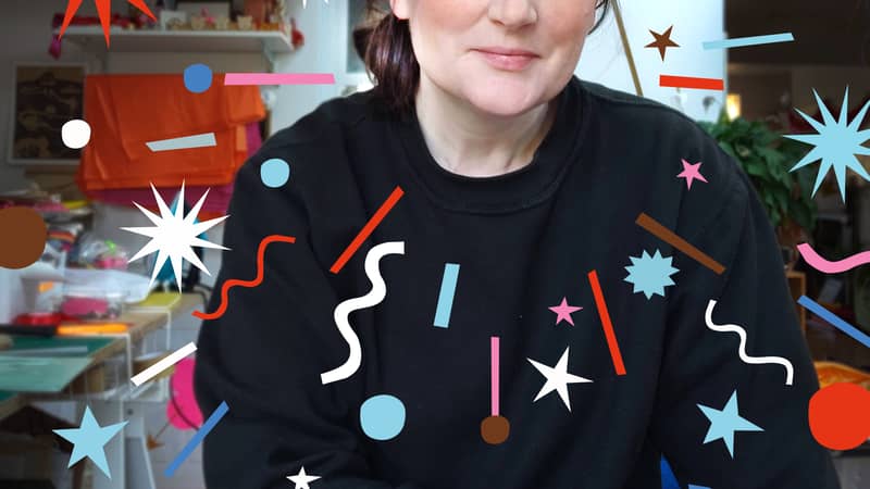 Hi! I am Abi and I am the designer and maker at Red Hand Gang