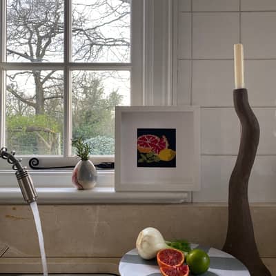 We hand craft bespoke knitted artworks & offer a personalisation option for these