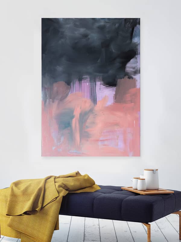 original painting / just waking up /