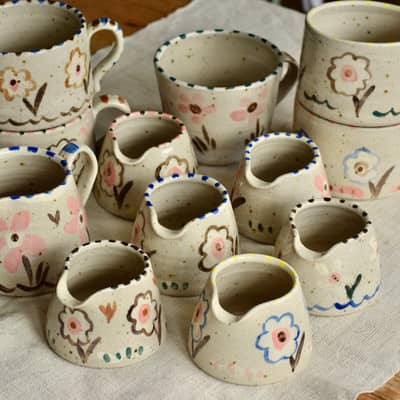 handmade ceramic soap dish