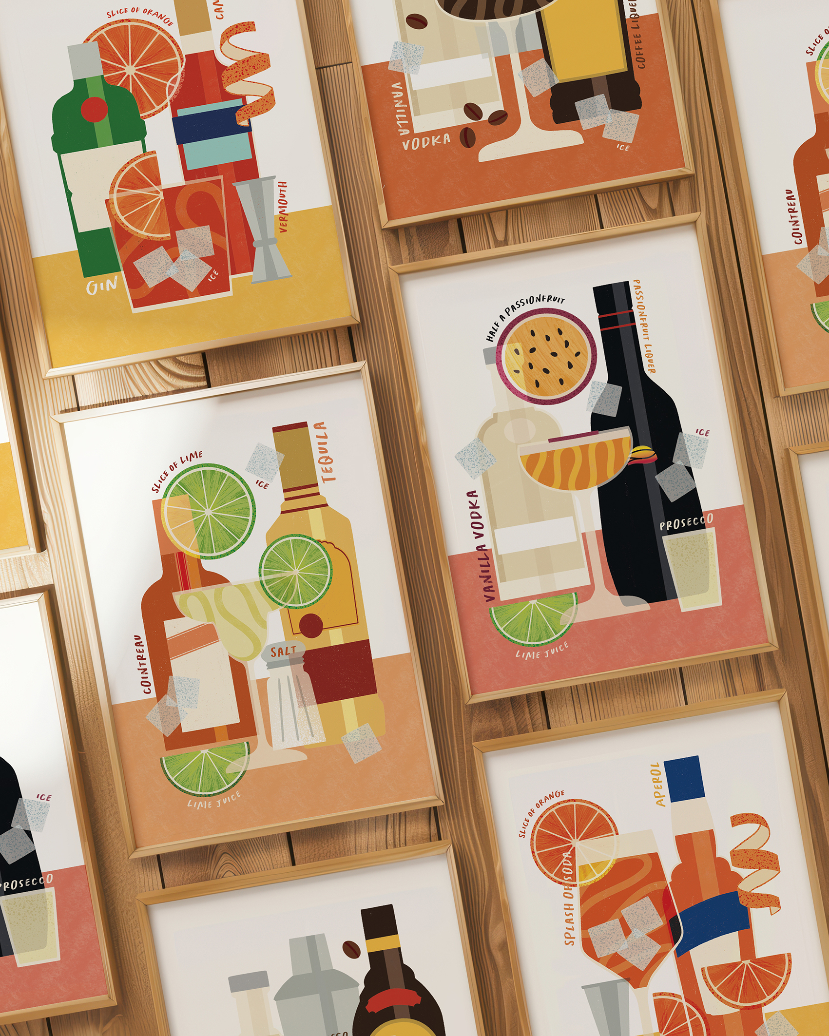 Cocktail Prints