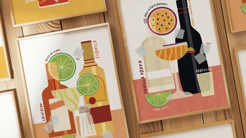 Cocktail Prints