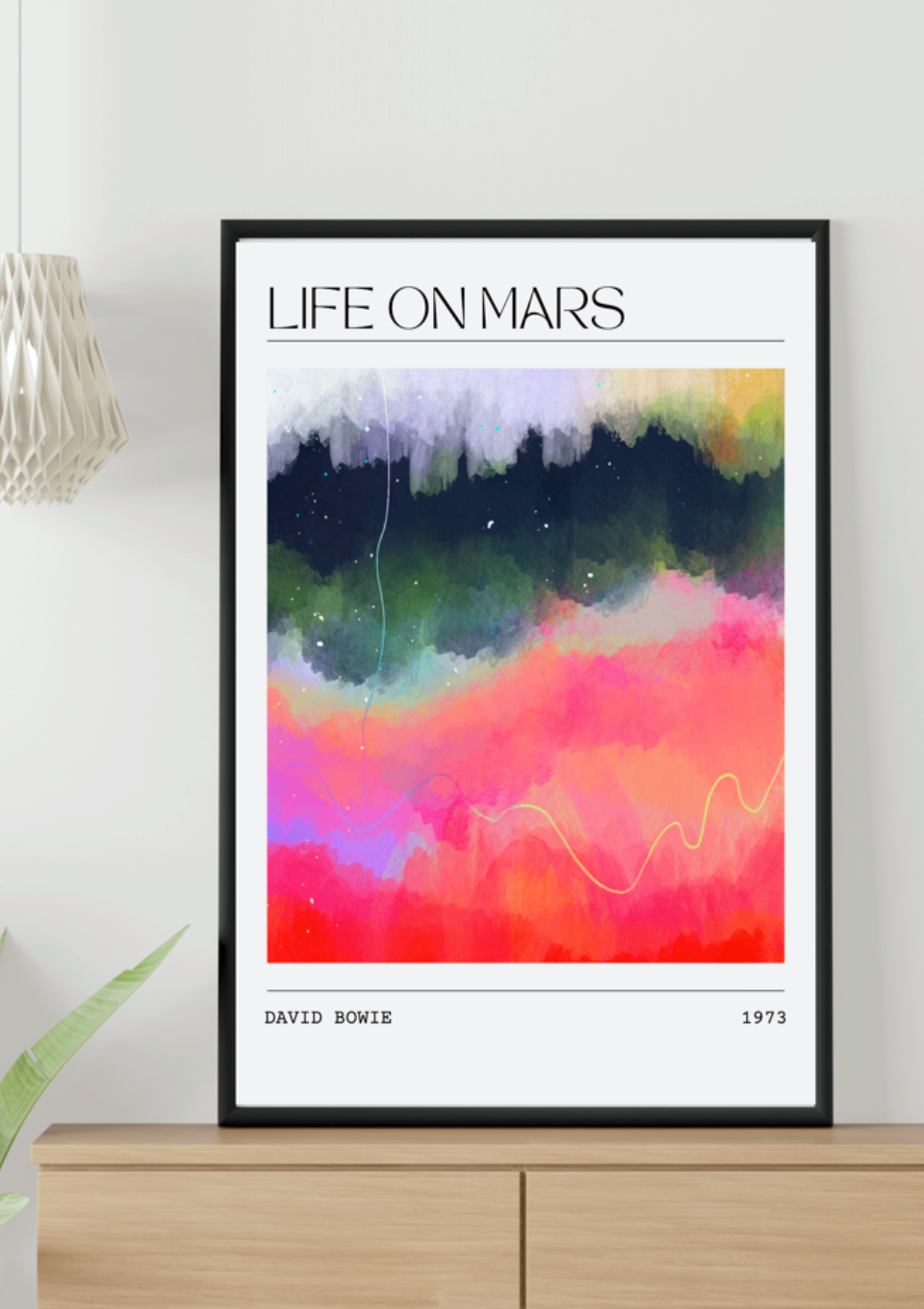 David Bowie - Life On Mars Painting