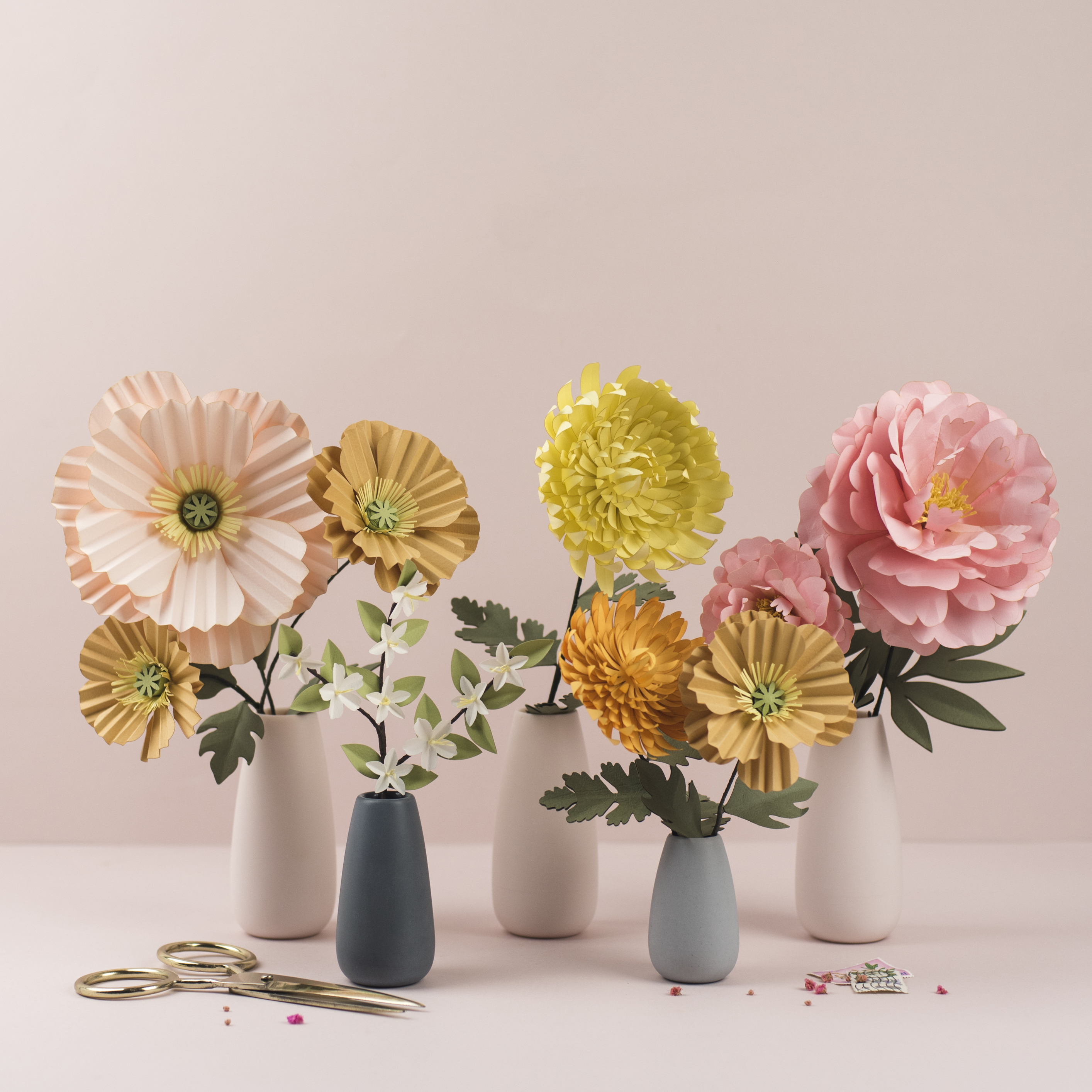 Handmade paper flowers