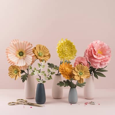 Handmade paper flowers