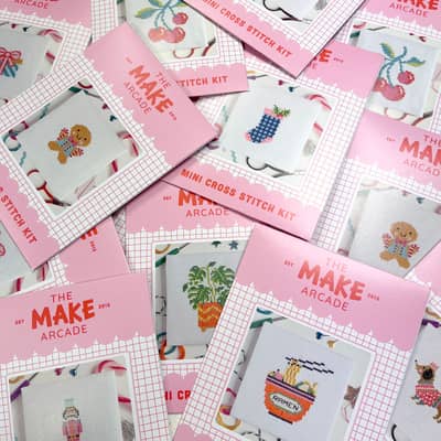 Mini cross stitch kits