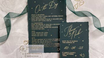 Wedding invites hero banner