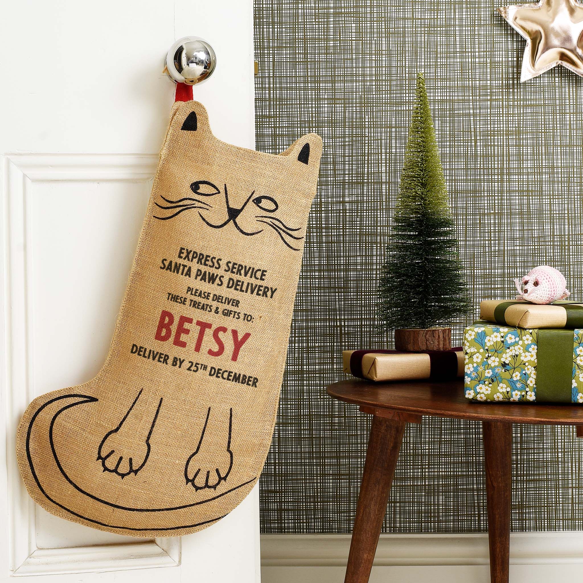 Our new cat stocking