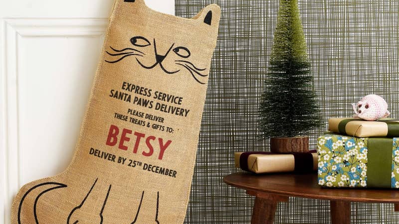 Our new cat stocking