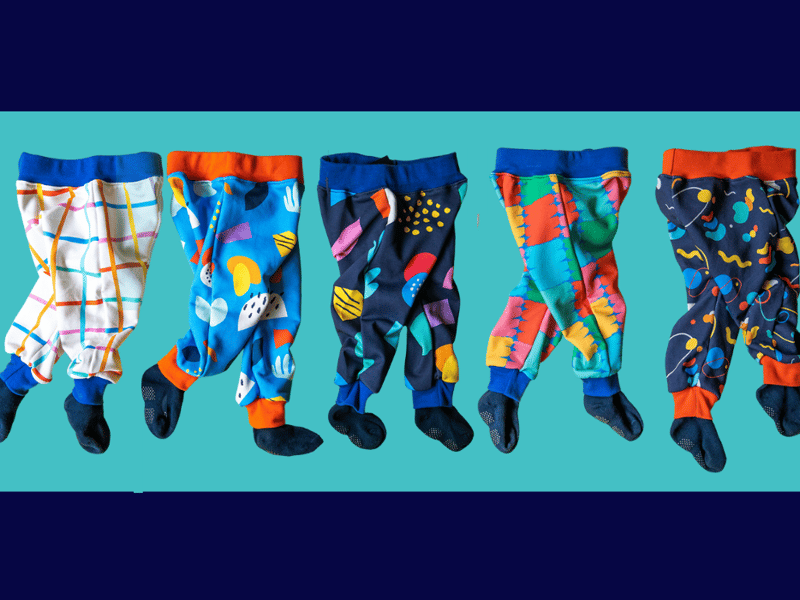 5 unique, unisex prints to choose from