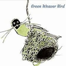 Green Weaver Bird logo