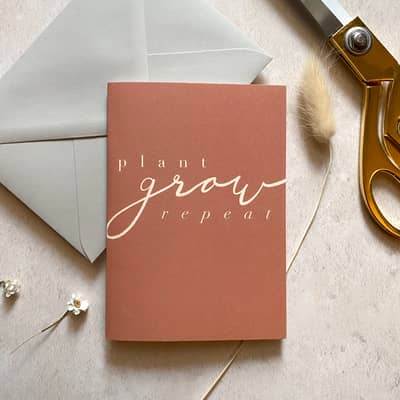 Bloom collection greeting card