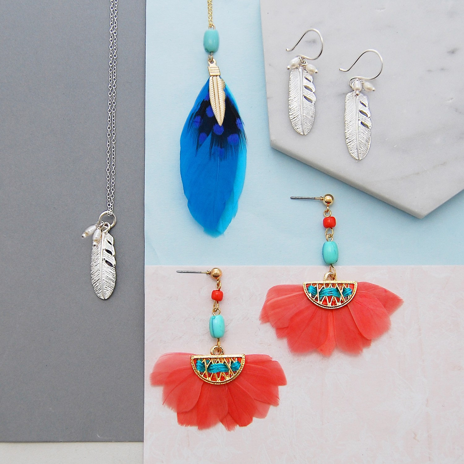 Feather Earrings