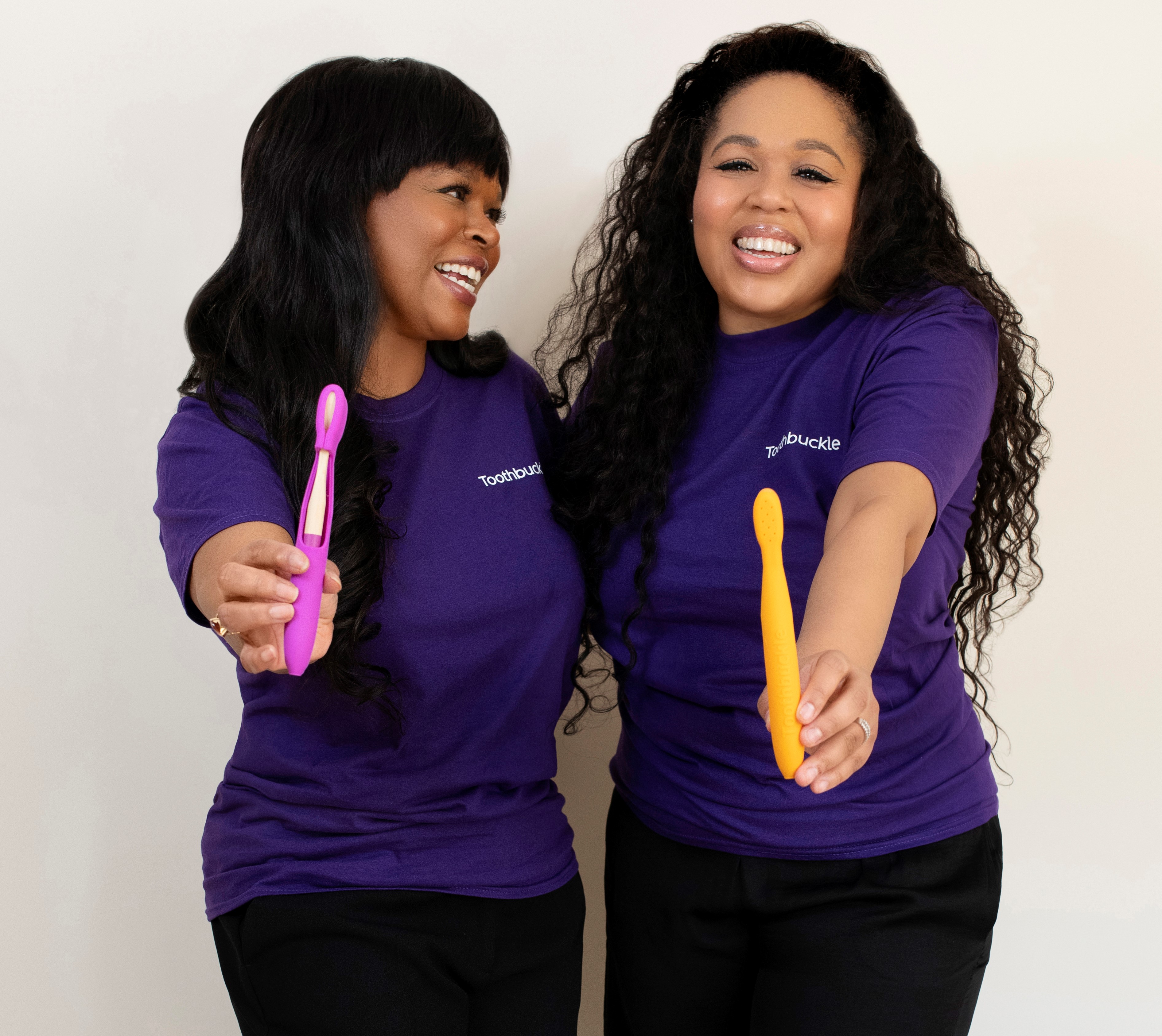 Roz and Ali Founders at Toothbuckle 