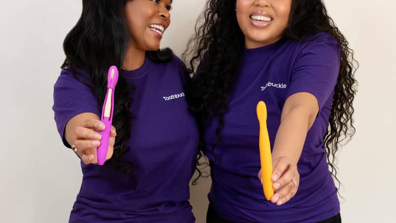 Roz and Ali Founders at Toothbuckle