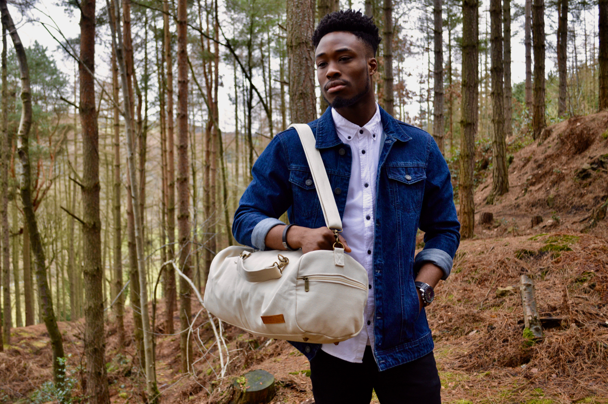 Kurtis Paul Mens Canvas Duffle Bag