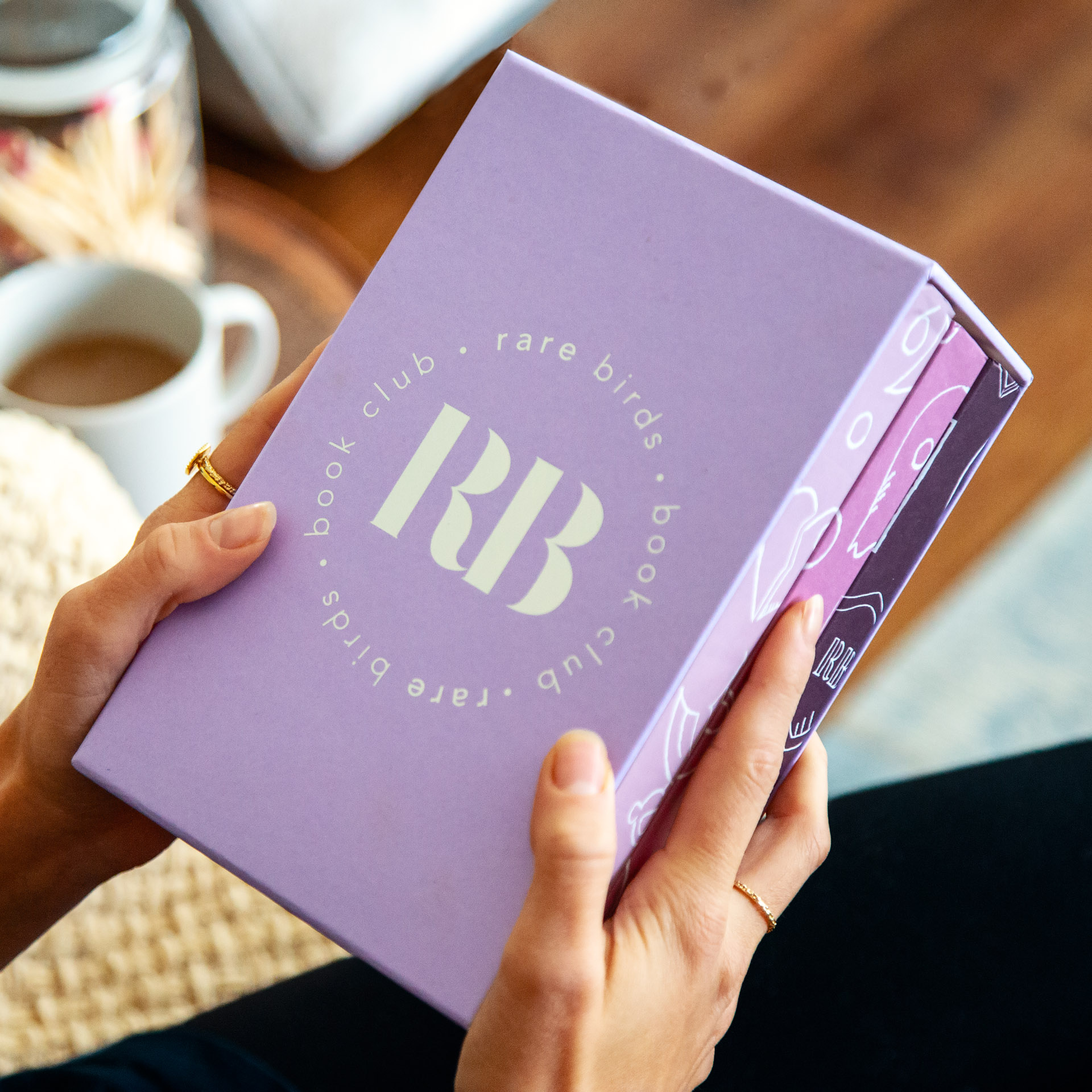 Personalised book bundle from Rare Birds Book Club