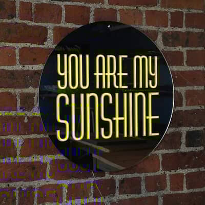 Local girl gang Illuminated art