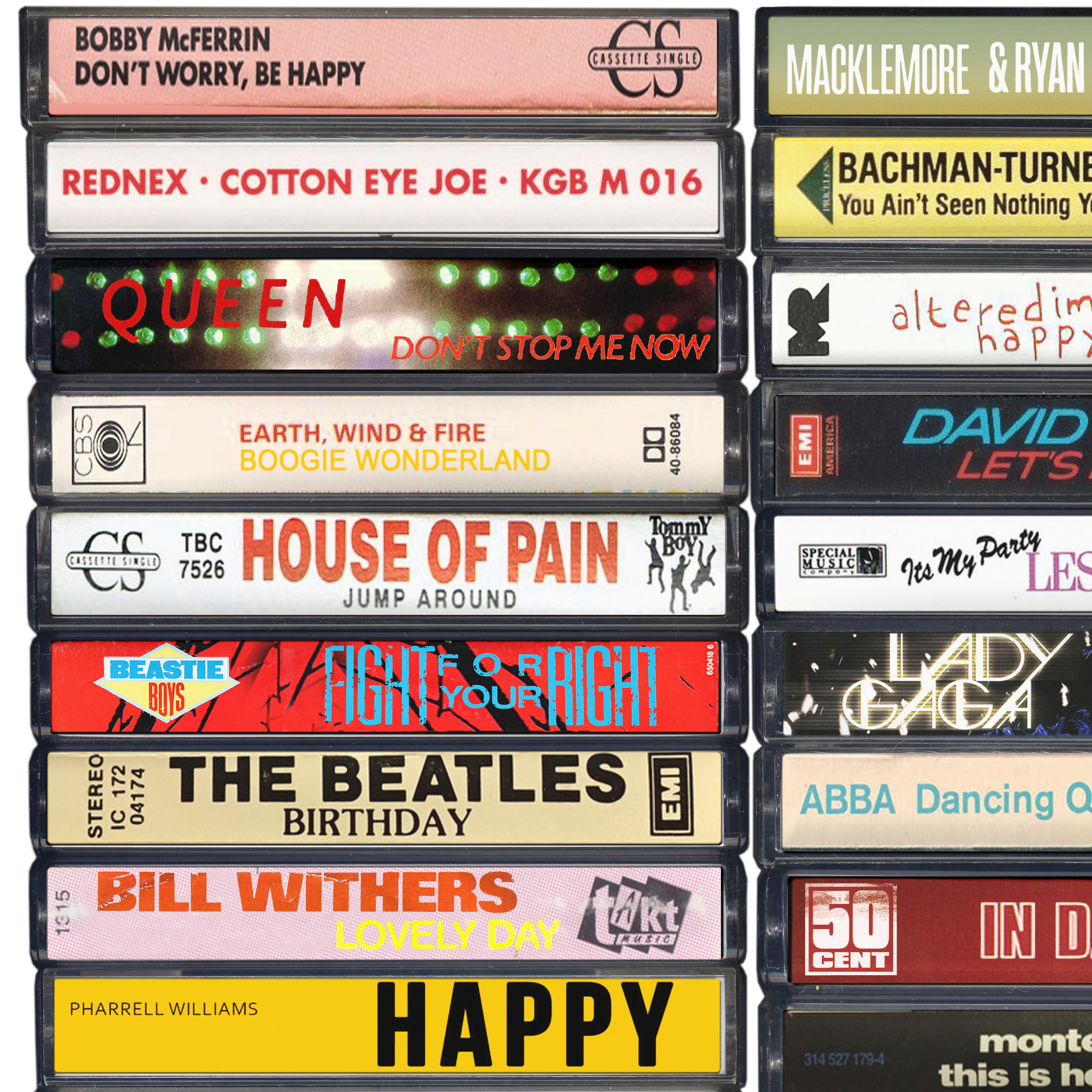 Detail from Birthday Playlist Print