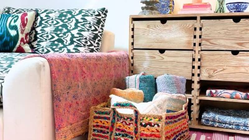 Rainbow Storage Basket